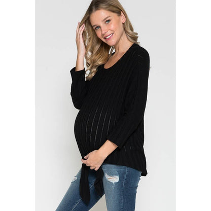 Front Tie Maternity Top - Origin Maternity 