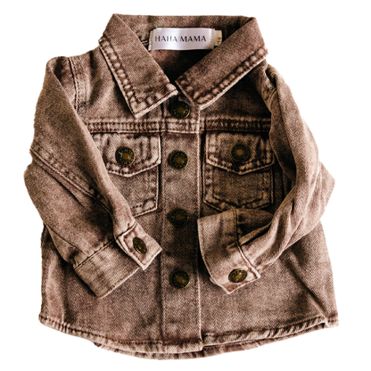 Brown Denim Jacket - Child