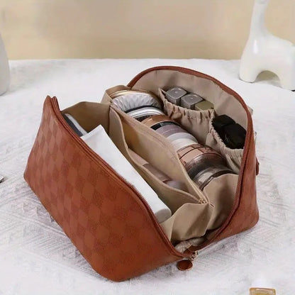Checkered Cosmetic Bag - Origin Maternity 