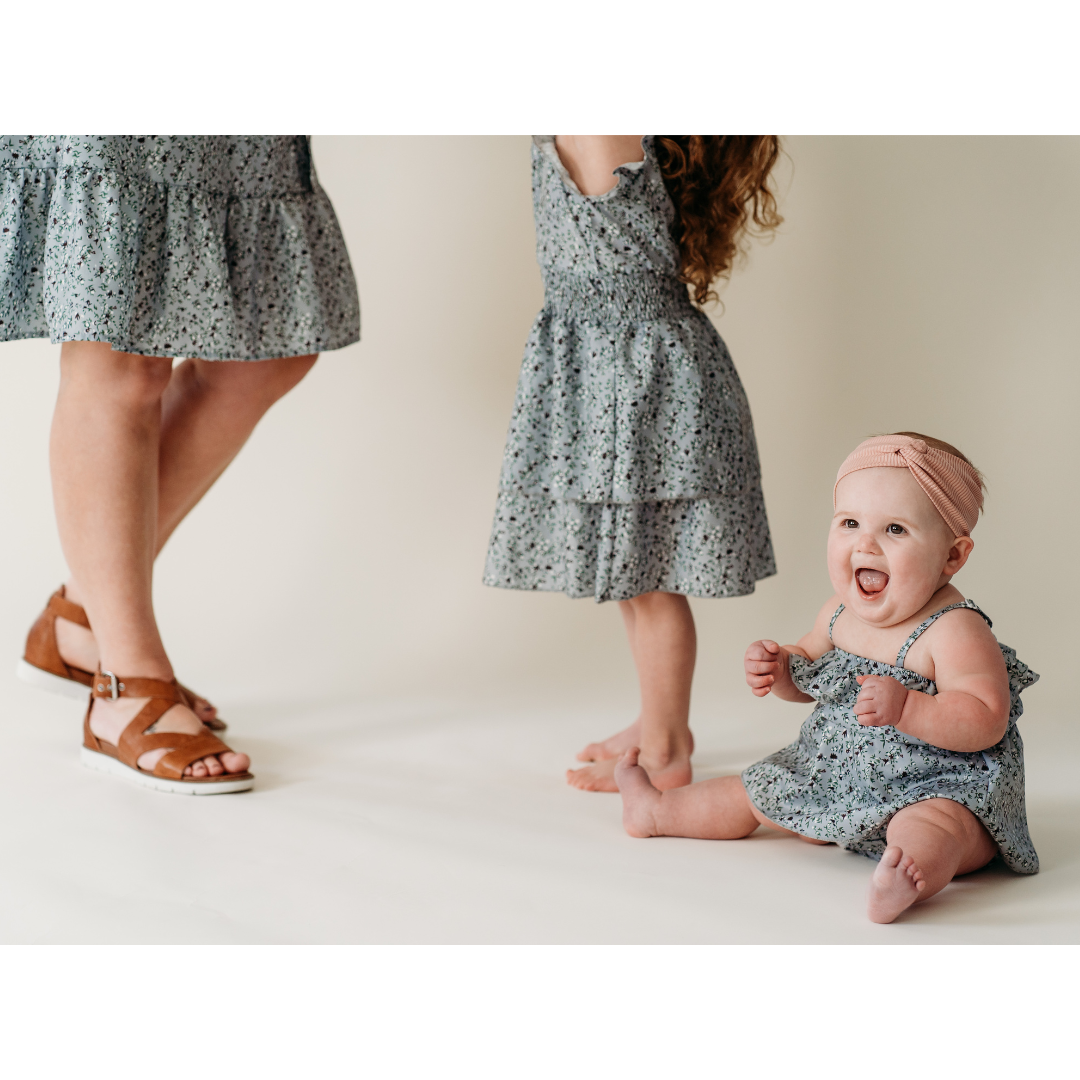 Ditsy Floral Mommy & Me Dress- Child Size - Origin Maternity 