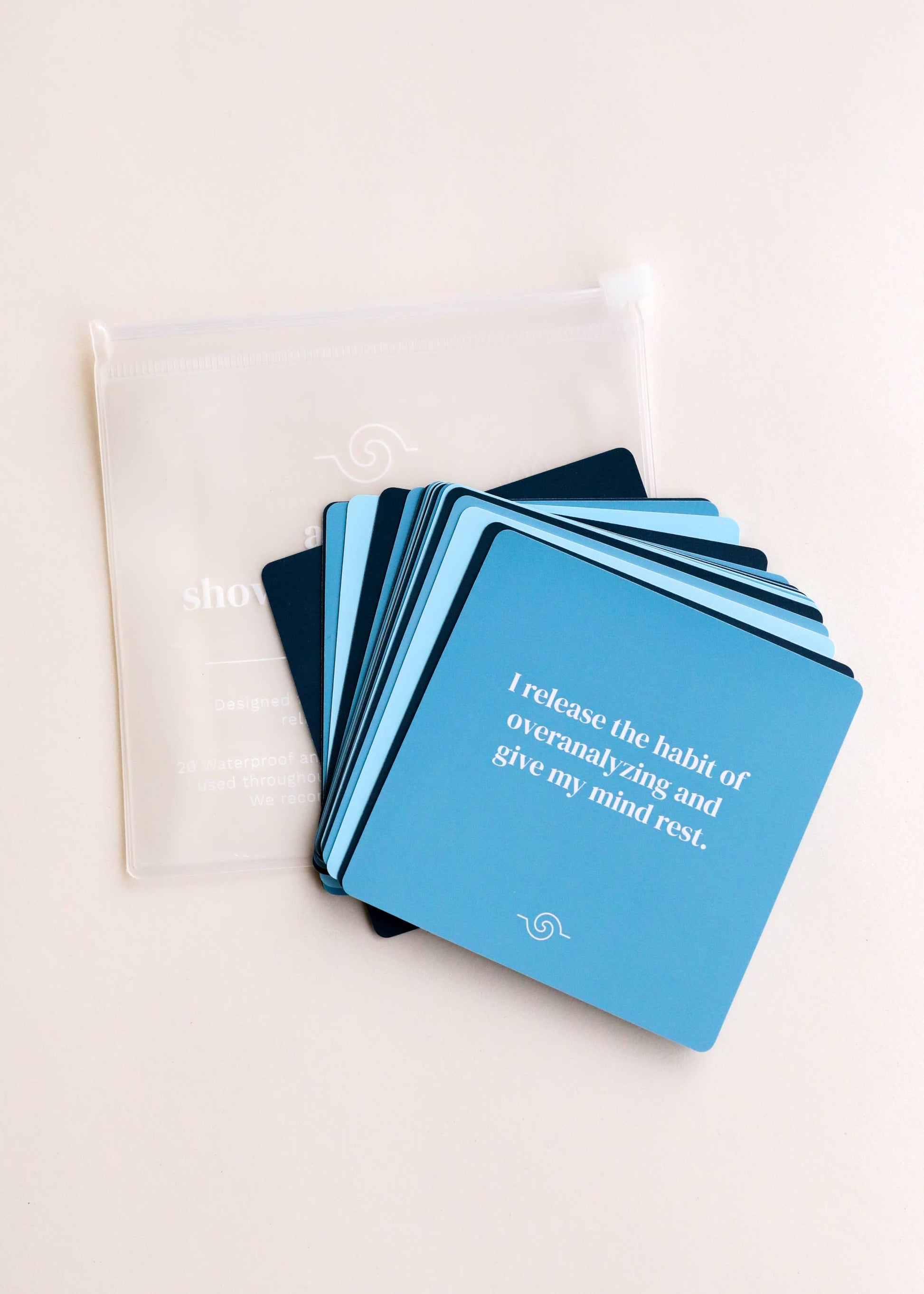 Shower Affirmation™ Cards - Anxiety - Origin Maternity 